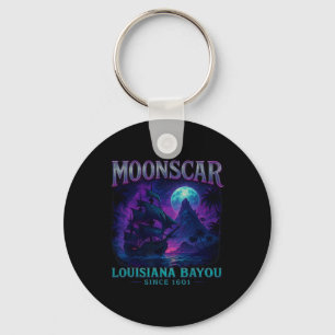 Halloween Zombie Island Moon Island Retro Cartoon Sleutelhanger