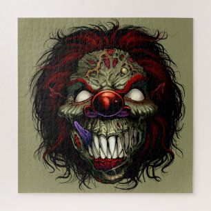 Halloween Zombie Killer Clown Scary Funny Legpuzzel