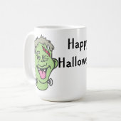 Halloween Zombie Koffiemok (Voorkant links)