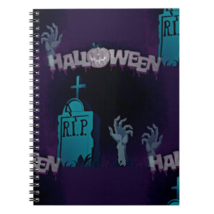 halloween zombie notitieboek