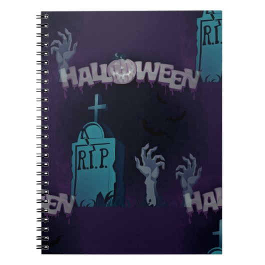 halloween zombie notitieboek (Voorkant)