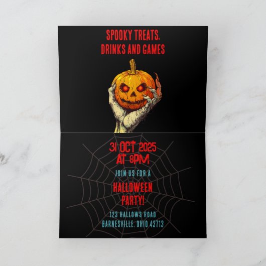 Halloween Zombie ondode Volle Maan (Binnen)