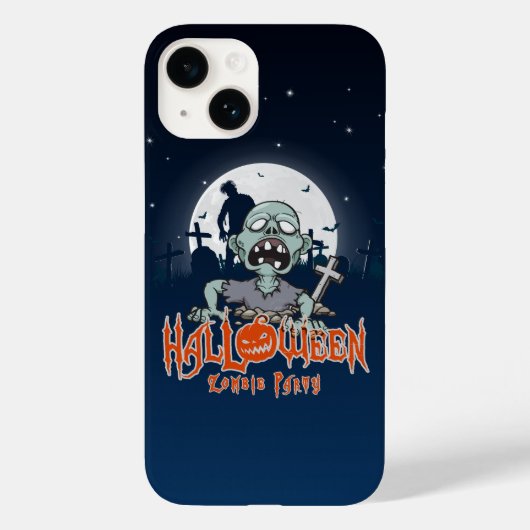Halloween Zombie Party | Case-Mate iPhone Case (Achterkant)