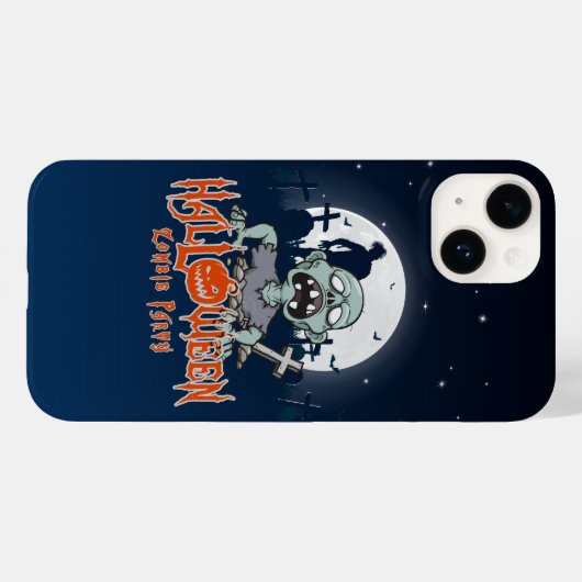 Halloween Zombie Party | Case-Mate iPhone Case (Achterkant (horizontaal))