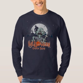 Halloween Zombie Party | Mannen met lange mouwen T-shirt