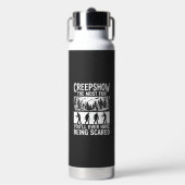 Halloween Zombie Scared Horror Vector Design_1 Waterfles (Voorkant)