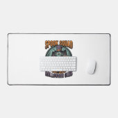 Halloween Zombie-shirt Grappige Spook Squad Gegrav Bureaumat (Keyboard & Muis)