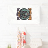 Halloween Zombie-shirt Grappige Spook Squad Gegrav Spandoek (Insitu)
