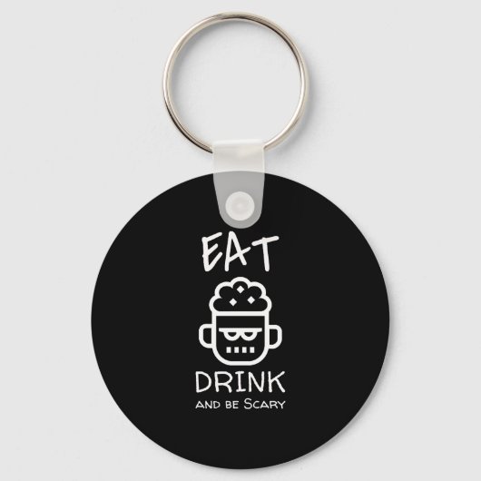 Halloween Zombie Sleutelhanger (Voorkant)