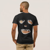 Halloween Zombie Torn Clothing T-shirt (Achterkant volledig)