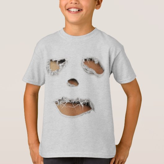 Halloween Zombie Torn Clothing T-shirt (Voorkant)