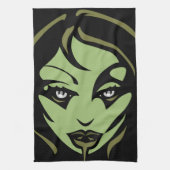 Halloween Zombie Towel Cool Halloween Tea Towels Theedoek (Verticaal)