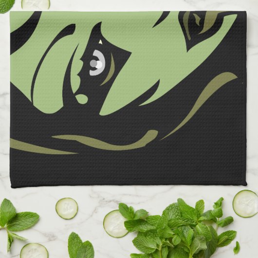 Halloween Zombie Towel Cool Halloween Tea Towels Theedoek (Gevouwen)