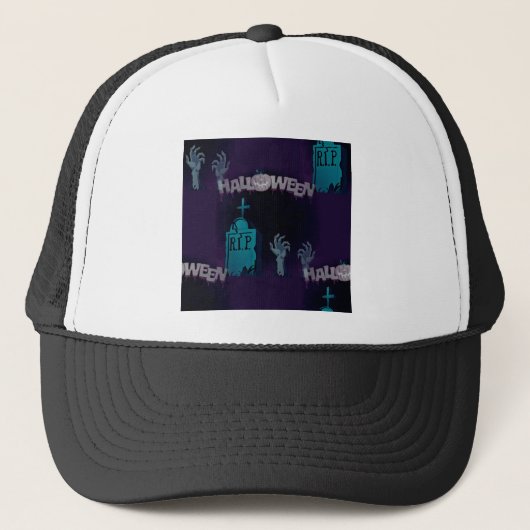 halloween zombie trucker pet (Voorkant)
