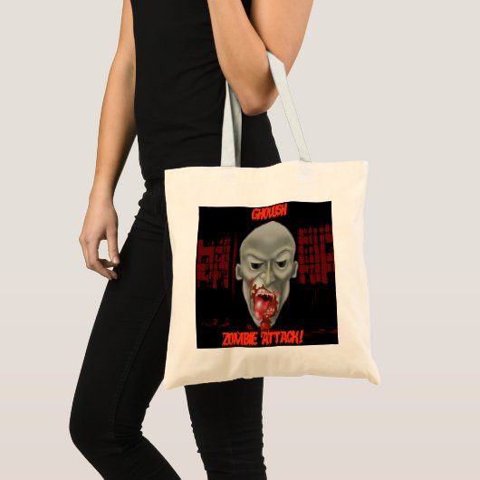 Halloween Zombie Two Tote Bag (Voorkant (product))