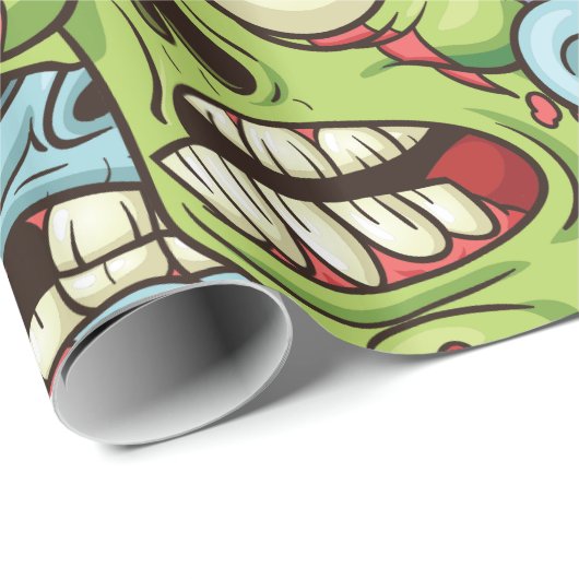 Halloween Zombies Cadeaupapier (Rol Hoek)
