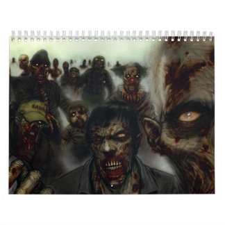 Halloween Zombies Calendar Kalender