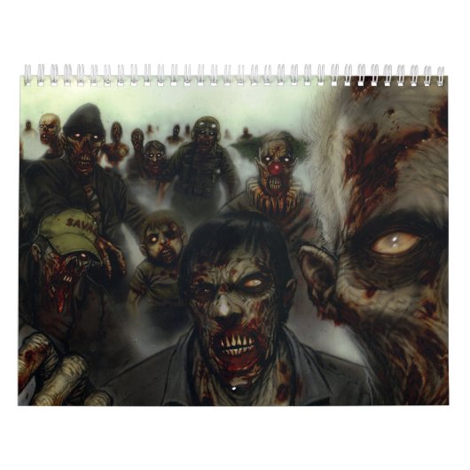 Halloween Zombies Calendar Kalender (Hoes)