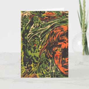  Halloween Zombies, Grafitti Street Art Kaart