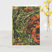  Halloween Zombies, Grafitti Street Art Kaart (Gele Bloem)