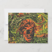  Halloween Zombies, Grafitti Street Art Kaart (Voorkant)