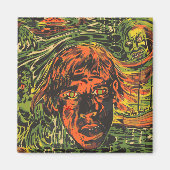 Halloween Zombies, Grafitti Street Art Magneet (Voorkant)