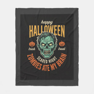 Halloween Zombies Hebben Mijn Brein Opgegeten Fleece Deken
