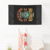 Halloween Zombies Hebben Mijn Brein Opgegeten Spandoek (Insitu)