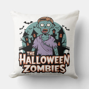 Halloween Zombies Home Sierkussen: Spooky New Mo Kussen