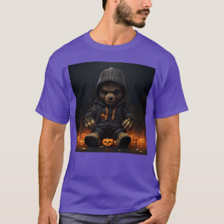 Halloween ZombieTeddy Beer T-shirt