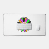 Halloween Zonnebloem Bureaumat (Keyboard & Muis)