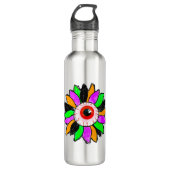 Halloween Zonnebloem Waterfles (Voorkant)