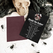 Halloween zou ze liever Vrijgezellenfeest spel Kaart