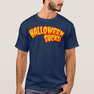 Halloween zuigt vrienden t-shirt