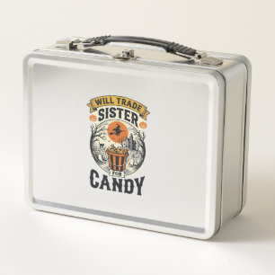 Halloween Zus Zal Handelen Voor Snoep Vintage_1