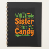 Halloween Zuster Snoep Handel Design_1 Planner (Voorkant)