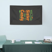 Halloween Zuster Snoep Handel Design_1 Spandoek (Beurs)