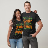 Halloween Zuster Snoep Handel Design_1 T-shirt (Unisex)