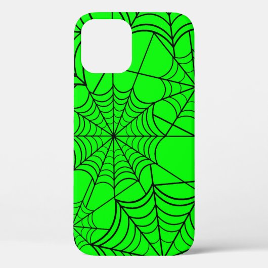 halloween-zuur-groene spinrag Case-Mate iPhone case (Achterkant)
