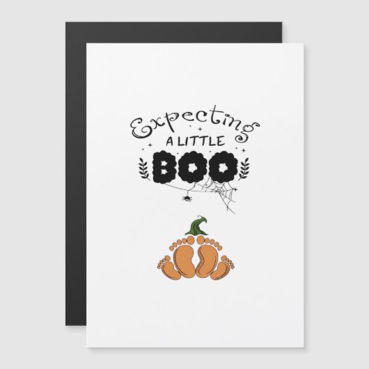 Halloween Zwangere Moeder Te Worden Verwacht Klein (Voorkant / Achterkant)