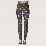 Halloween zwart en goud folie pompoen kostuum leggings<br><div class="desc">Halloween Black en Gold Foil Pumpkin kostuum Leggings zijn ideaal om te worden draag voor een Halloween Party door zichzelf of onder een kostuum.</div>