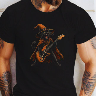 Halloween-zwart-kat T-shirt