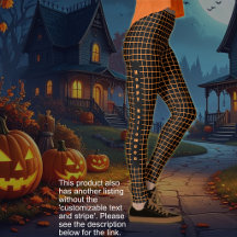 Halloween - Zwart met oranje netting TEXT OPTIE