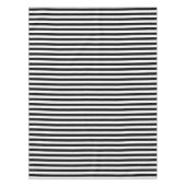 Halloween zwart-wit streeppatroon tafelkleed (Voorkant)