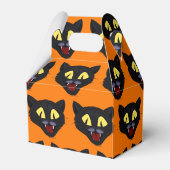 Halloween Zwarte Kat Bedankdoosjes (Achterkant)