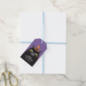 Halloween Zwarte Kat Cadeautags Cadeaulabel (Met Touw)