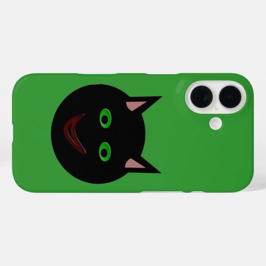 Halloween Zwarte Kat Case-Mate iPhone Case (Achterkant (horizontaal))