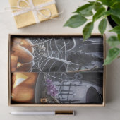 Halloween Zwarte Kat Decoupage Tissuepapier (Geschenk)