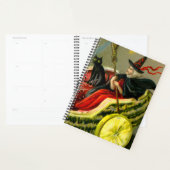 Halloween zwarte kat en heks Planner (Display)