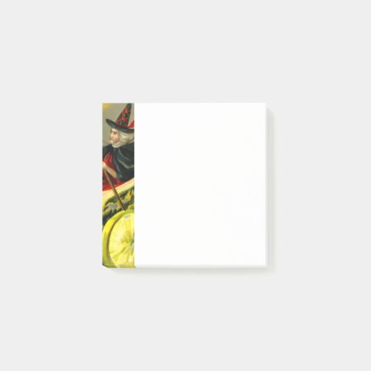 Halloween zwarte kat en heks Post-it® Notes (Voorkant)